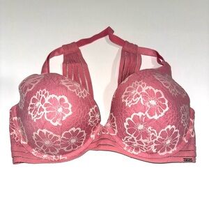 PINK Pink Floral Lace Bra